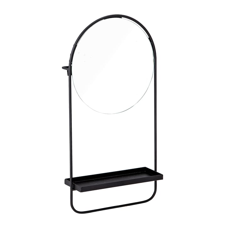 Miroir avec étagère Bloomingville - Noir - Bloomingville