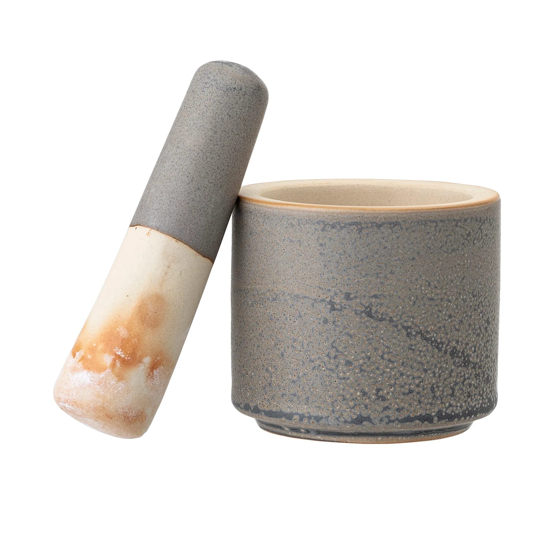Mortier Kendra grès, Gris Bloomingville