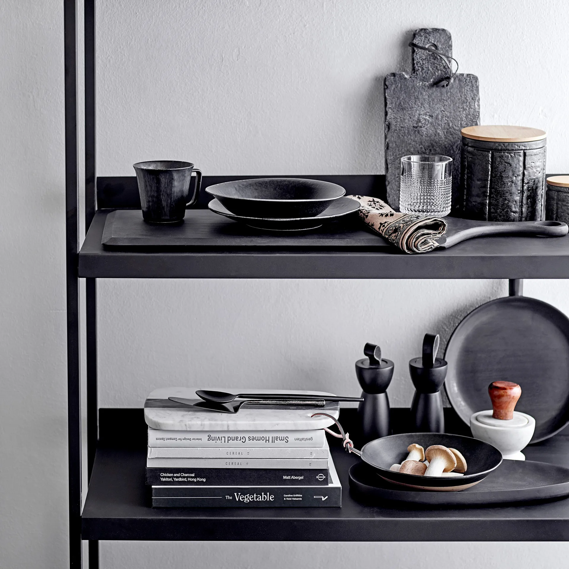 Moulin à sel et poivre Bloomingville 15 cm, Noir Bloomingville