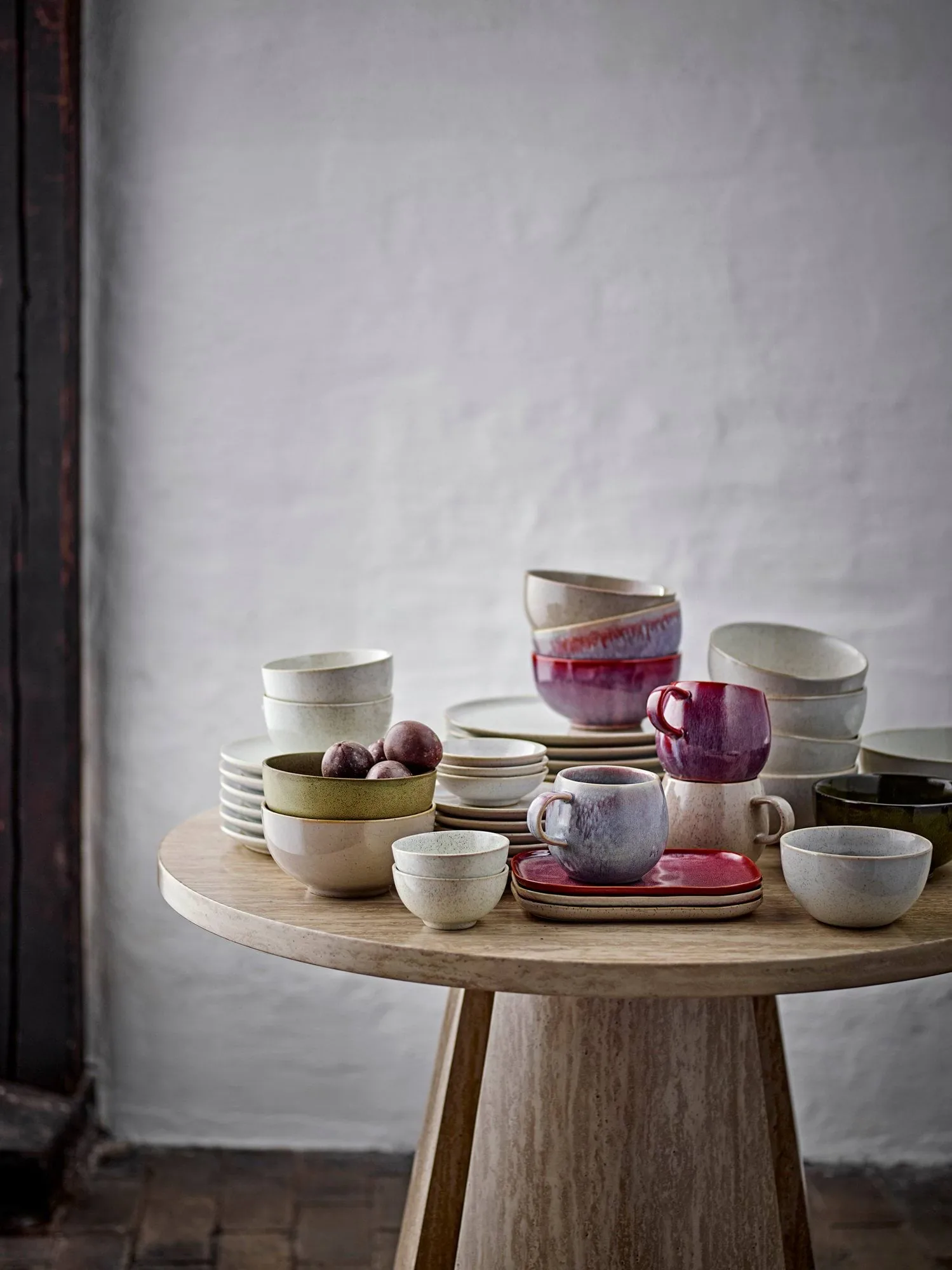 Mug Addison 50 cl, Rose, 3 pièces Bloomingville