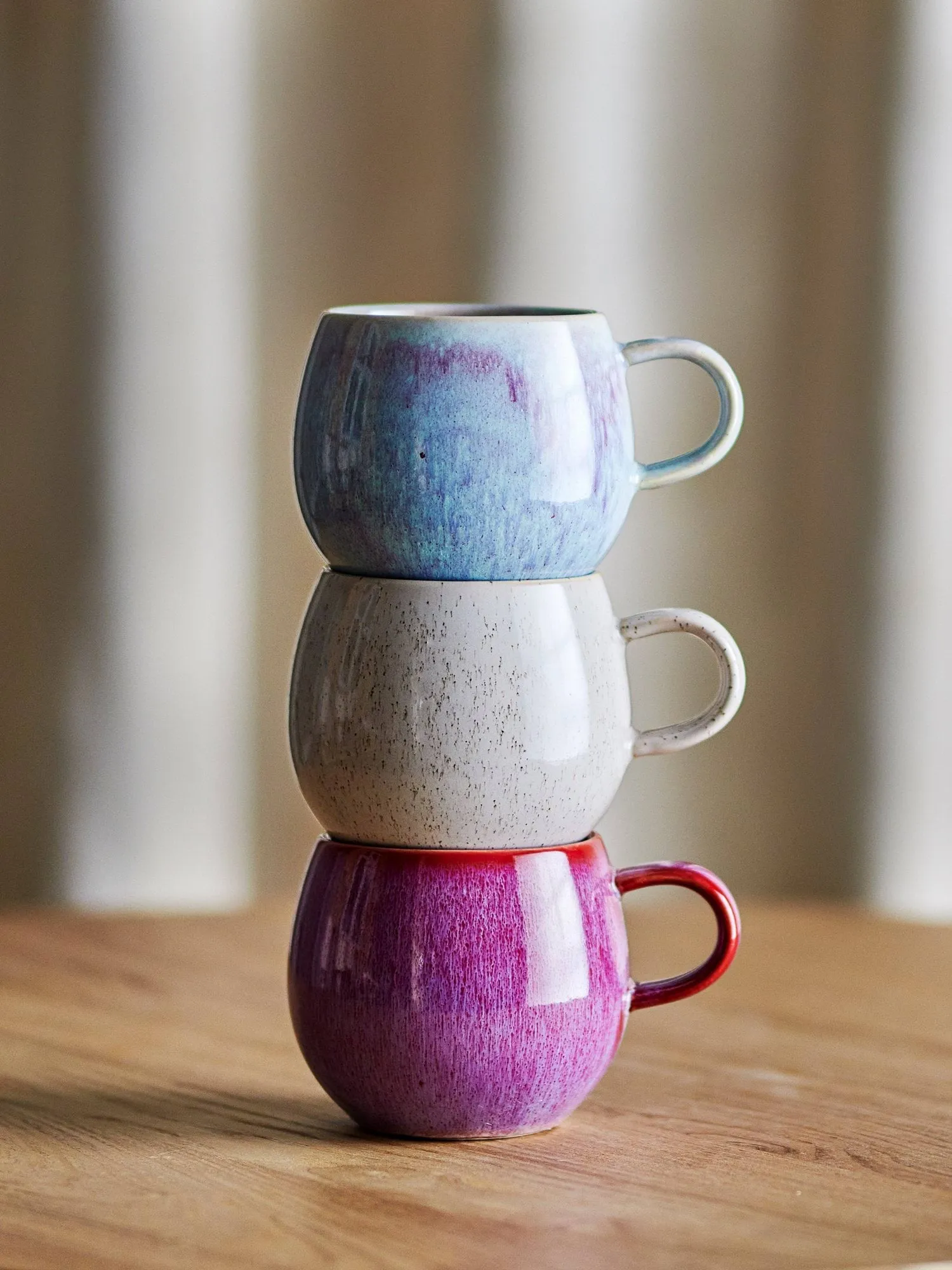 Mug Addison 50 cl, Rose, 3 pièces Bloomingville