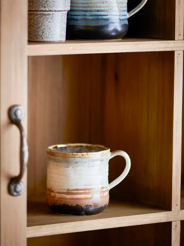 Mug Deana, lot de 4 - Marron - Bloomingville