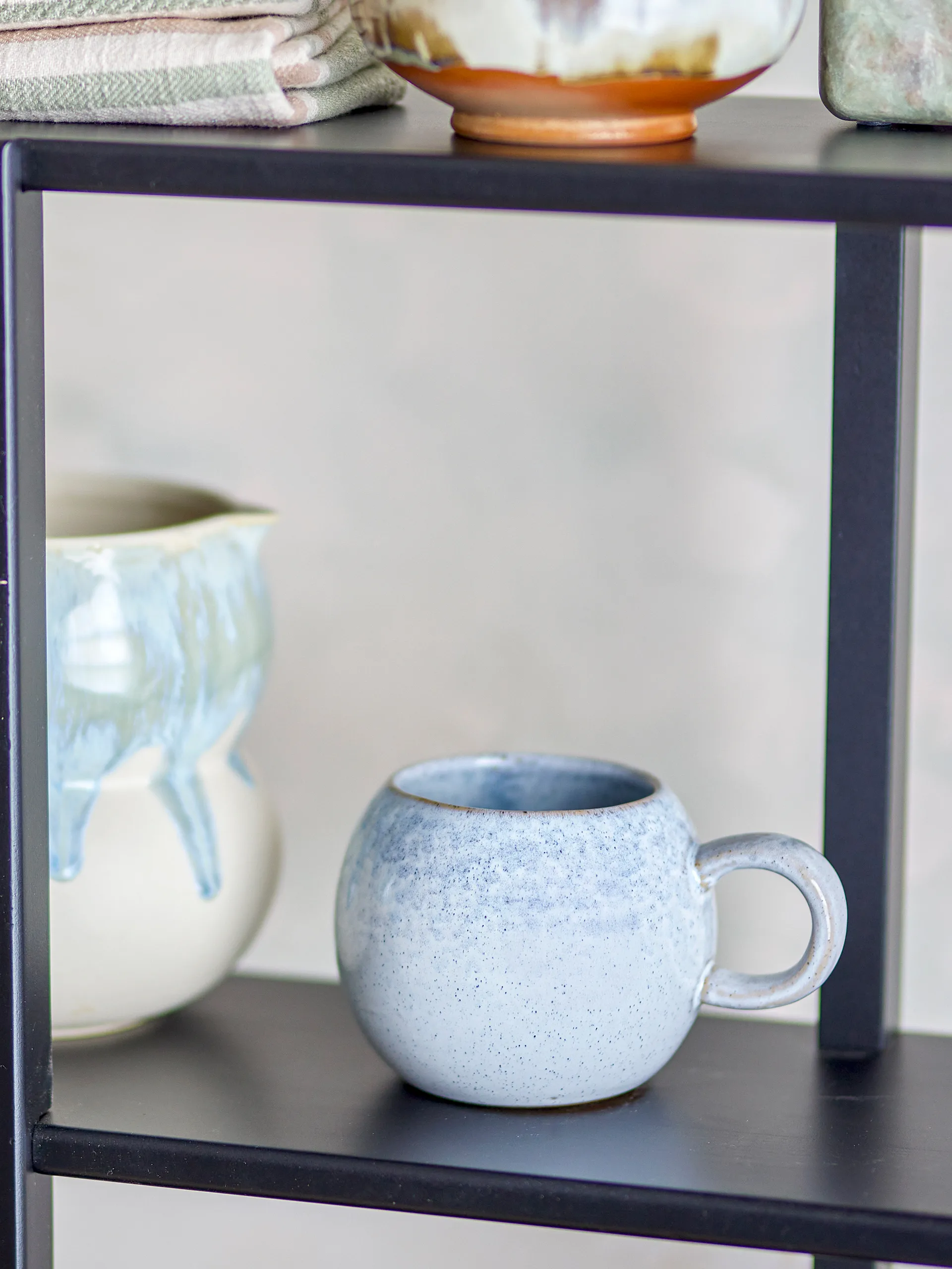 Mug Paula 41 cl, Bleu Bloomingville