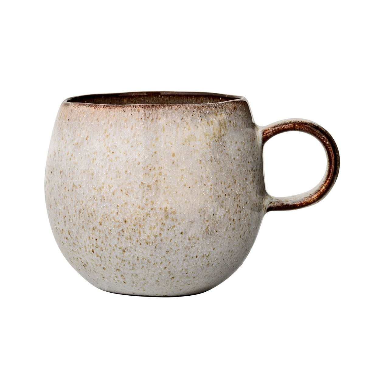 bloomingville mug sandrine 9,5 cm gris clair