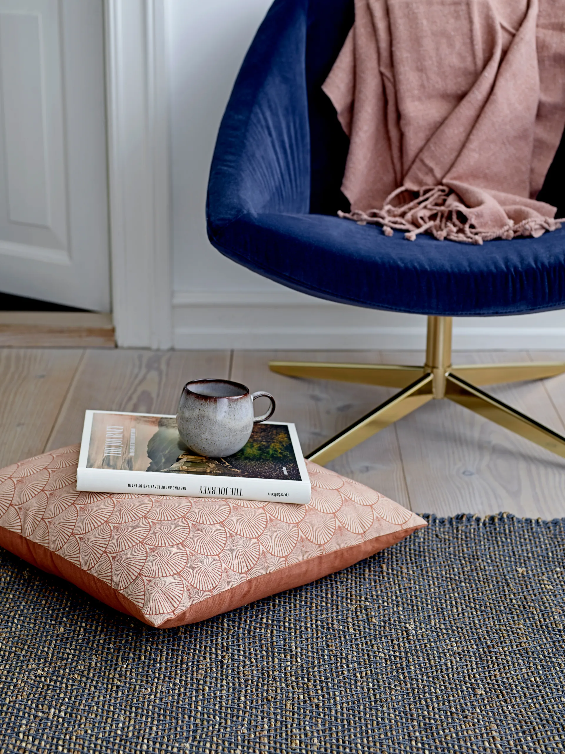 Mug Sandrine 9,5 cm, gris clair Bloomingville