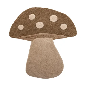Mushroom tapis - Brun, laine - Bloomingville