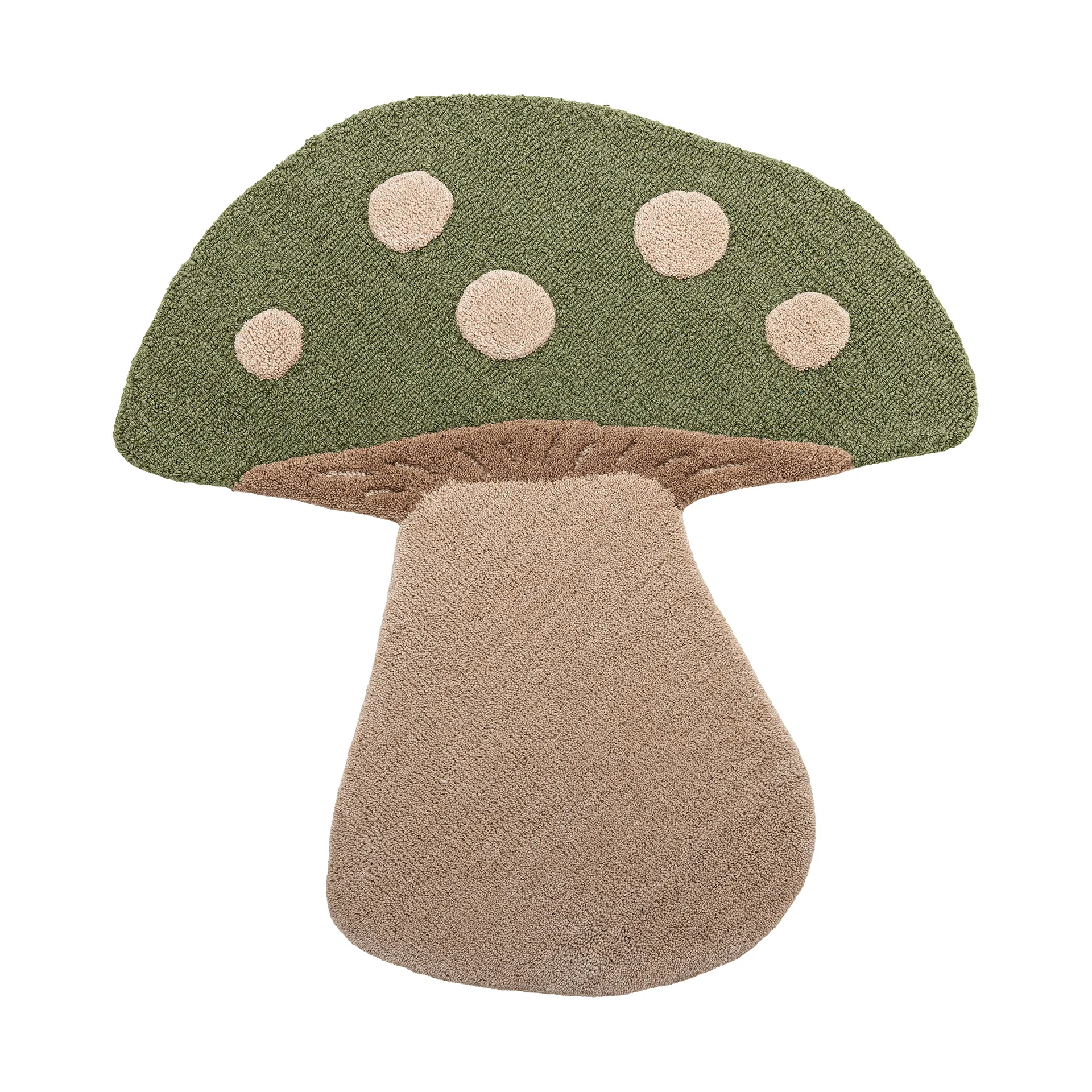 Mushroom tapis, Vert, laine Bloomingville