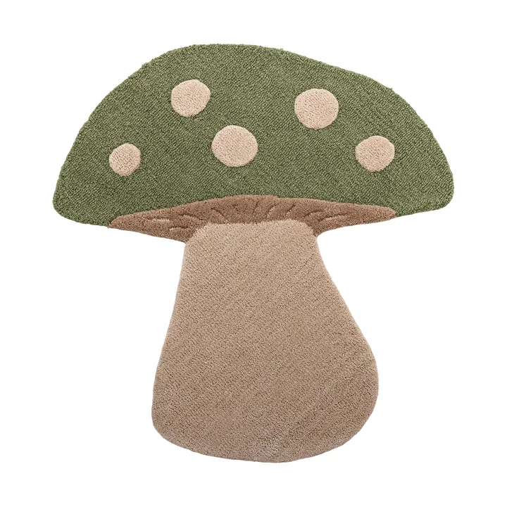 Mushroom tapis - Vert, laine - Bloomingville