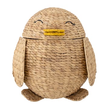 Panier avec couvercle Pingo 44x38x47 cm - Pingouin - Bloomingville