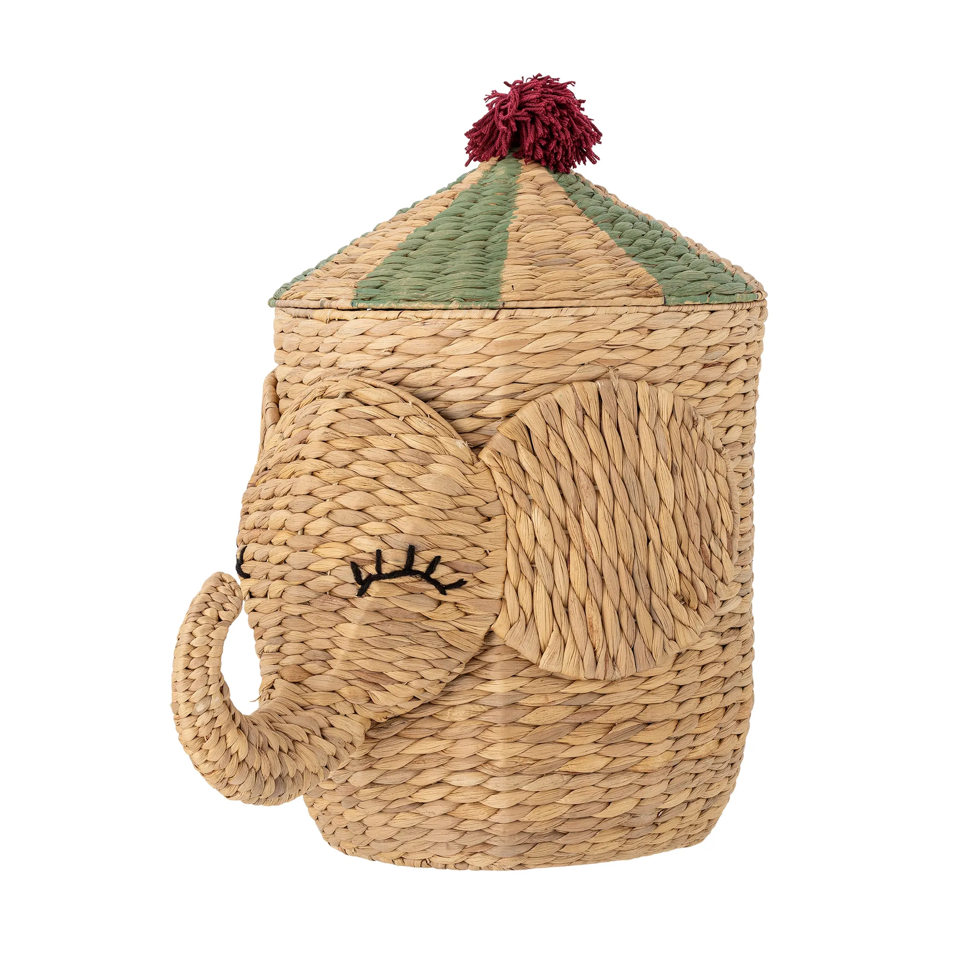 Panier Bobo avec couvercle 35x50 cm, Naturel Bloomingville