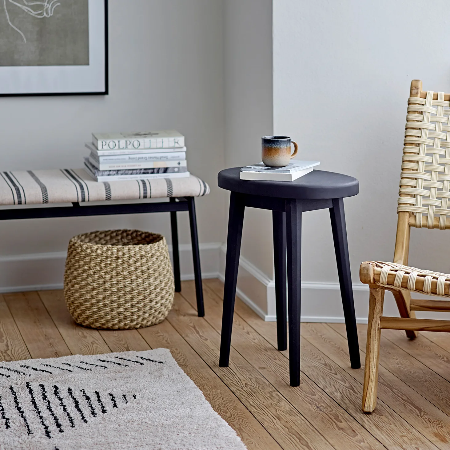 Panier de rangement Bloomingville 3 Pièces, Nature Bloomingville