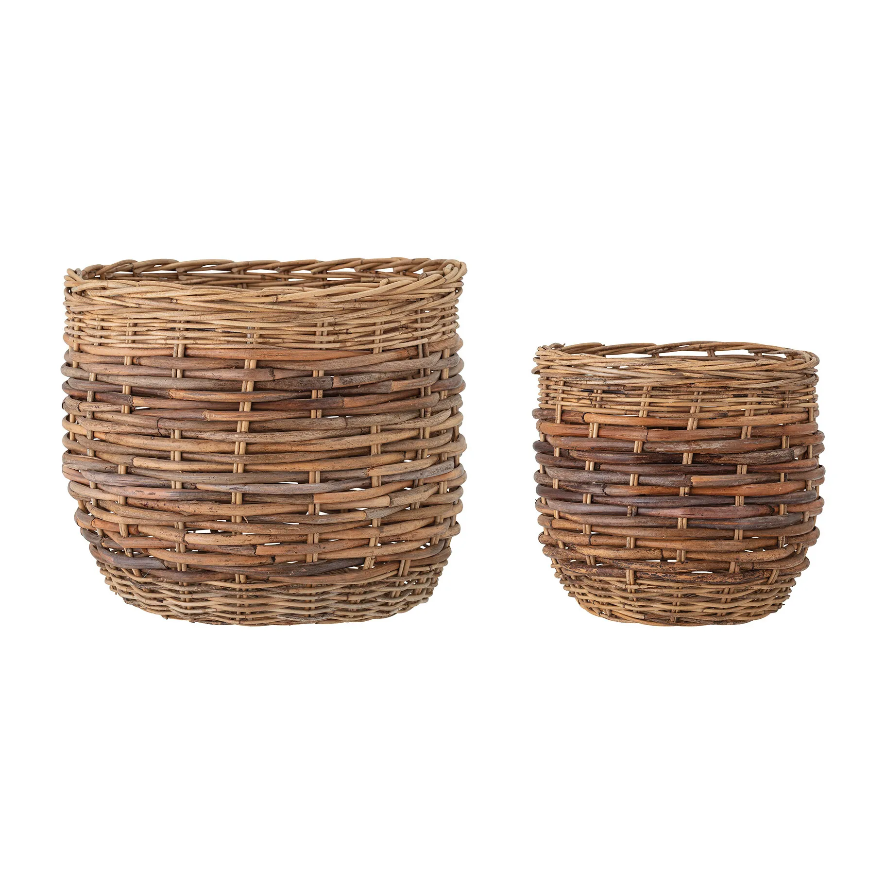 Panier de rangement Lalou 2 Pièces, Marron Bloomingville