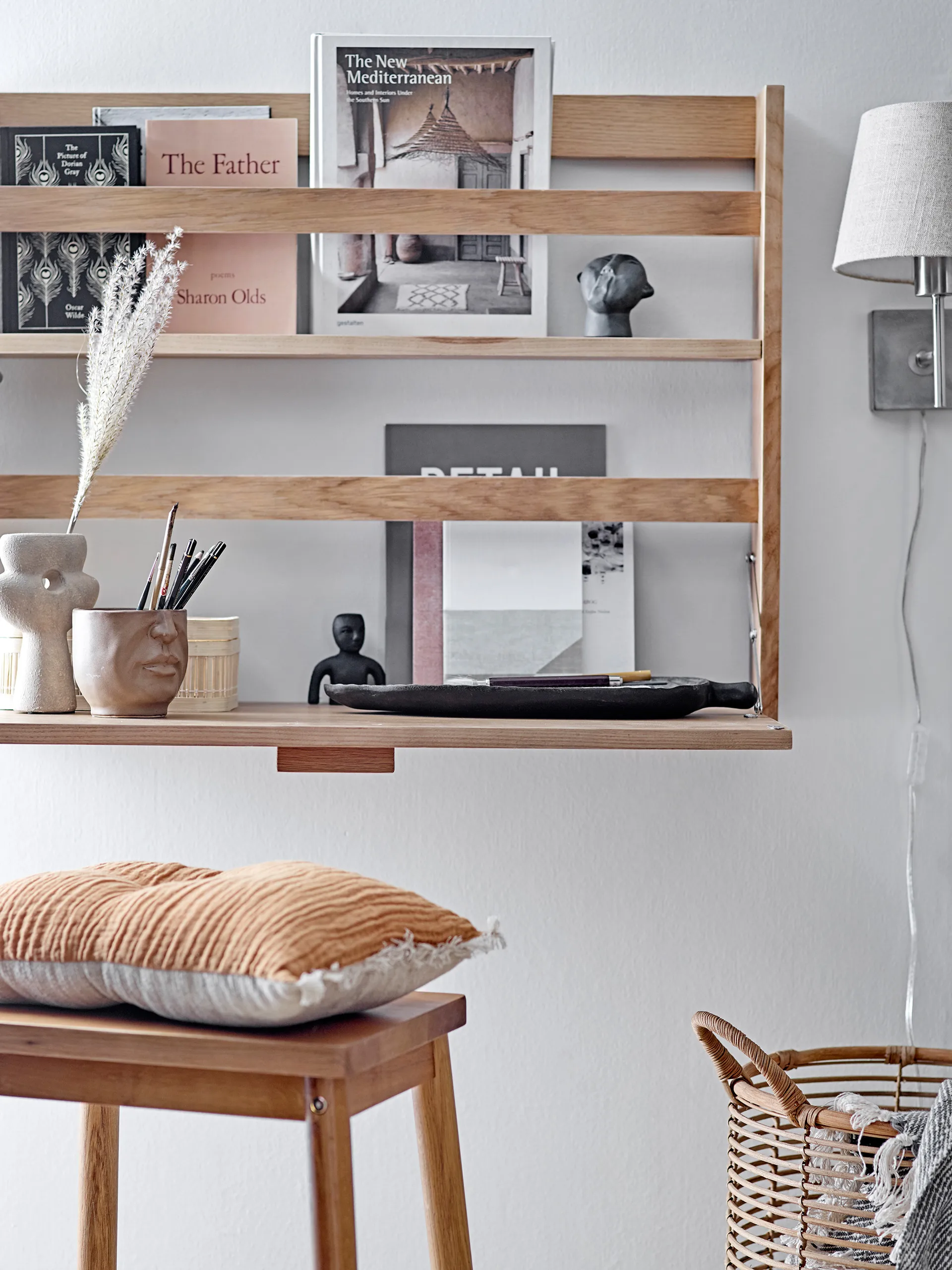 Panier de rangement Lyng 2 Pièces, Nature Bloomingville