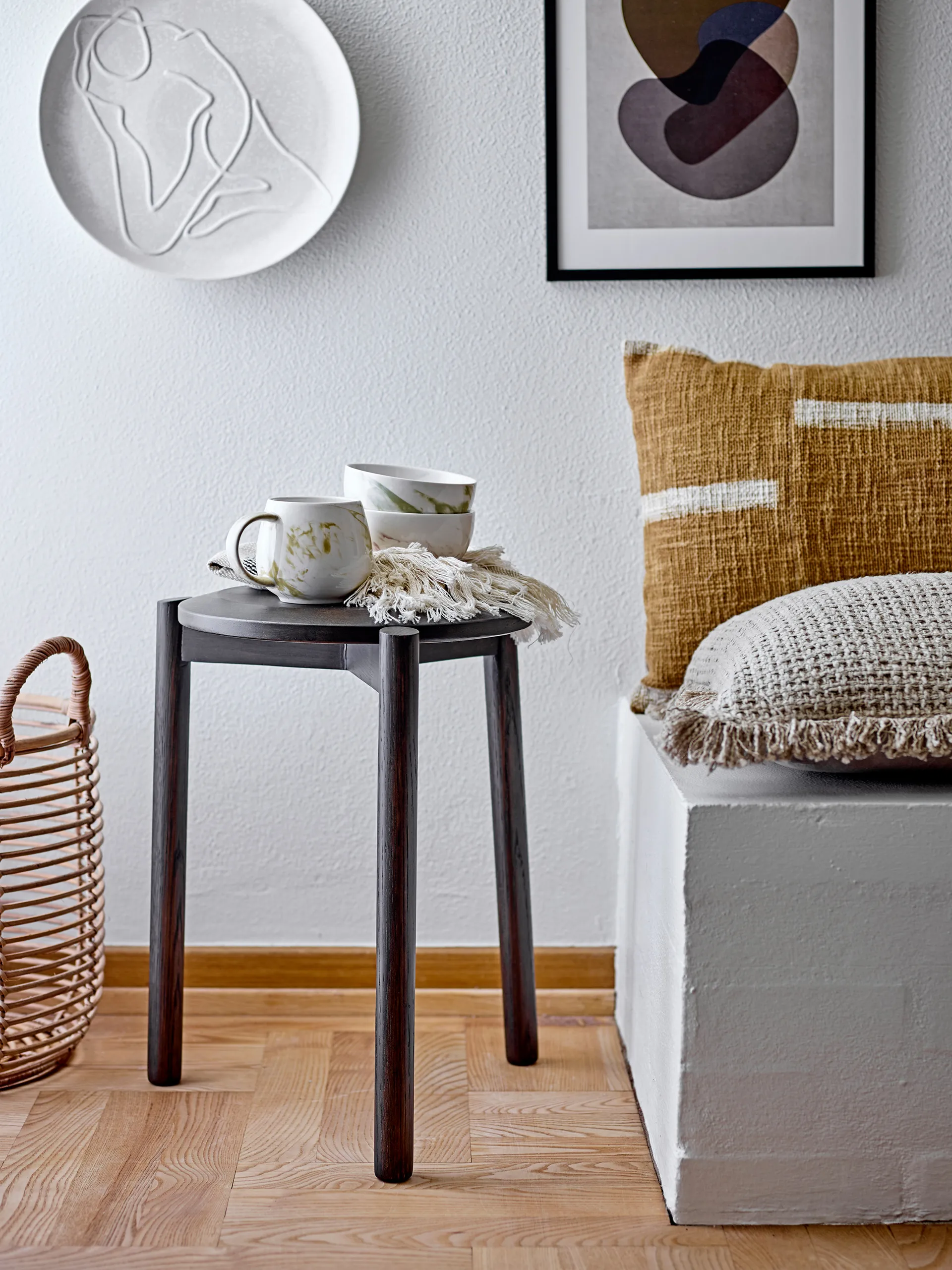 Panier de rangement Lyng 2 Pièces, Nature Bloomingville