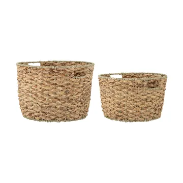 Panier de rangement Rime 2 pièces - Jacinthe d’eau - Bloomingville