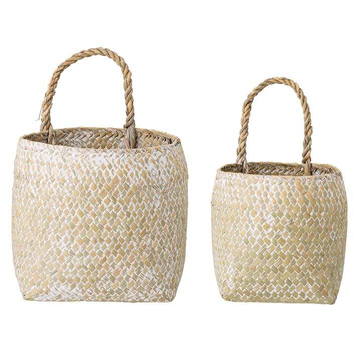 Panier de rangement Riva 2 Pièces - Blanc - Bloomingville