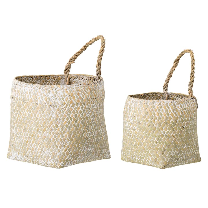 Panier de rangement Riva 2 Pièces - Blanc - Bloomingville