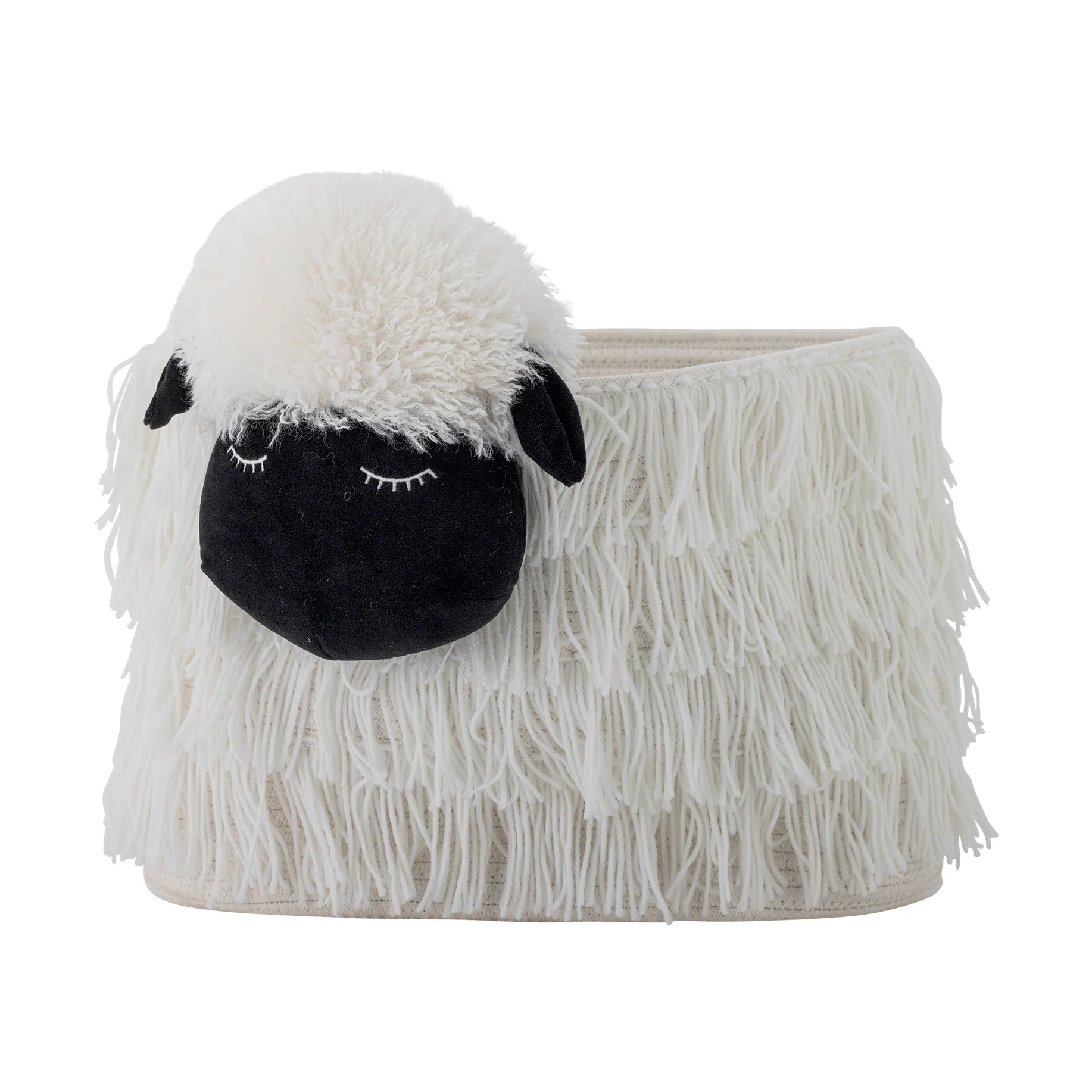 Panier Dolly 40x30 cm, Blanc Bloomingville