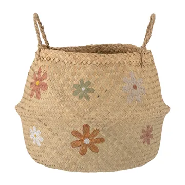 Panier Tenne Ø35 cm - Fleurs - Bloomingville