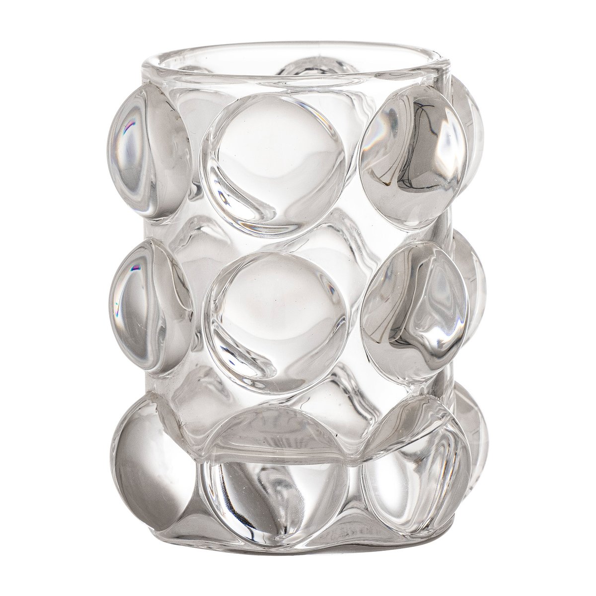 Bloomingville Photophore Deni 10 cm Transparent | Design Scandinave | Photophores | Transparent