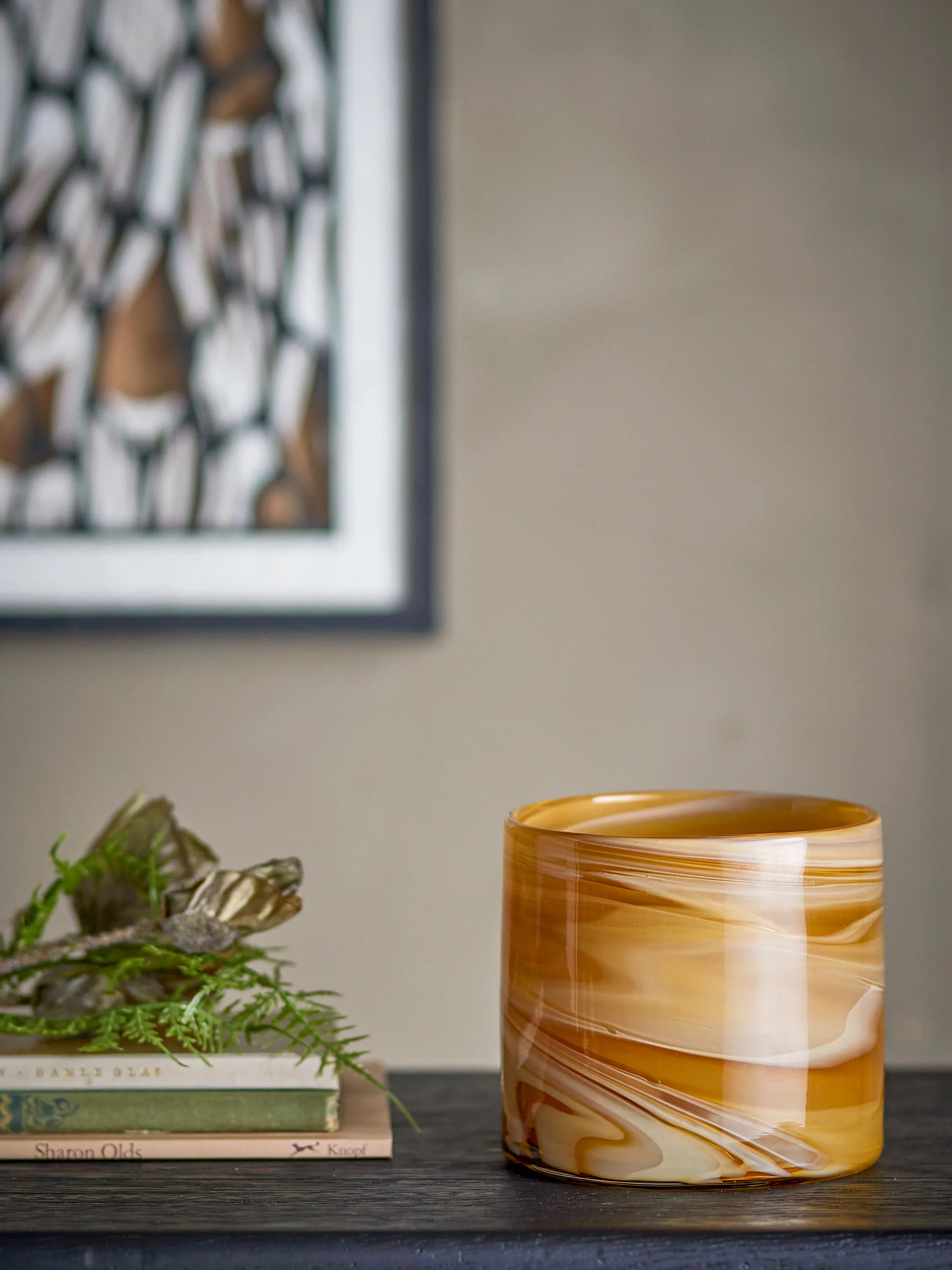 Photophore Sylas, Orange Bloomingville