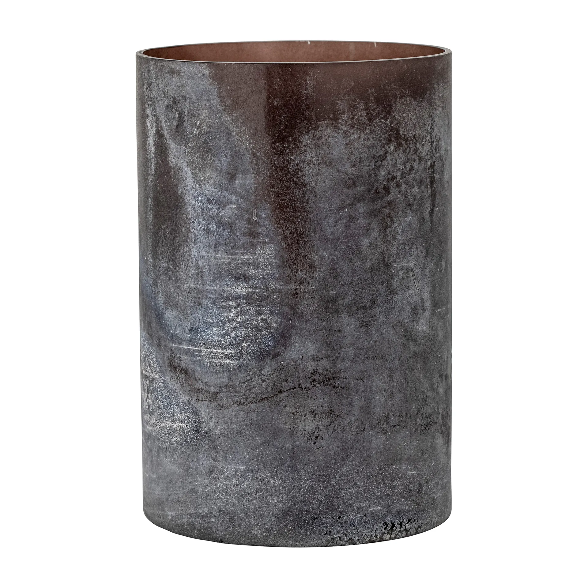 Photophore/Vase Macha Ø15 cm, Violet-marron Bloomingville
