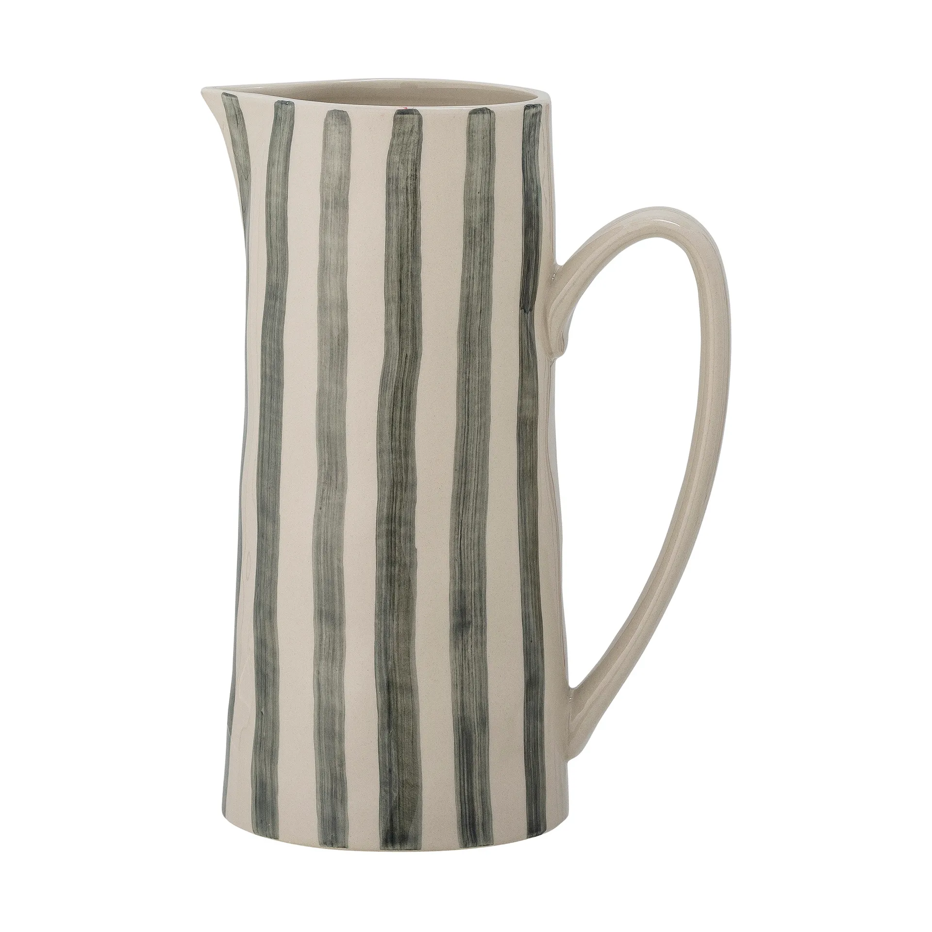 Pichet Begonia grès 23,5 cm, Vert Bloomingville