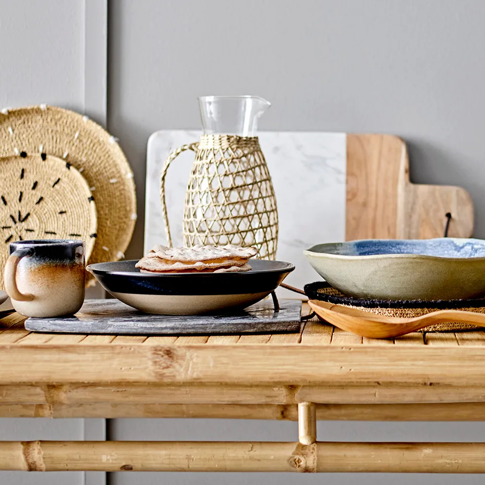 Pichet Daphne 0,86 l, Transparent-Nature Bloomingville