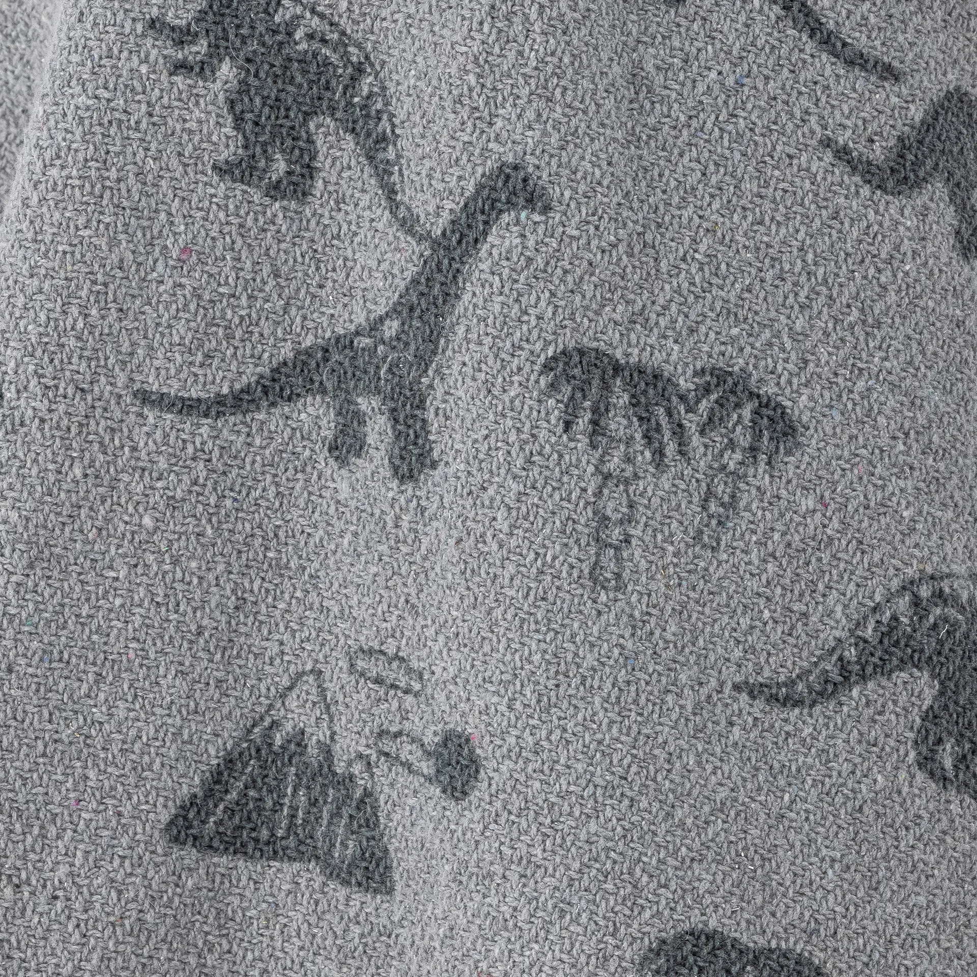 Plaid Bongo 130x160 cm, Bleu Bloomingville