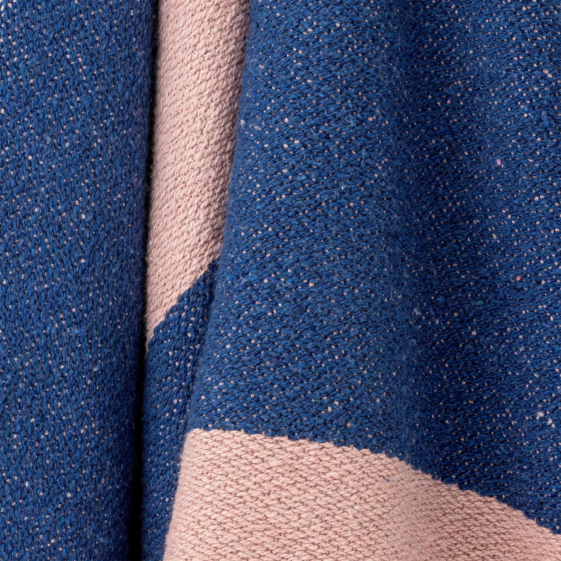 Plaid Cadeo 130x160 cm, Bleu Bloomingville