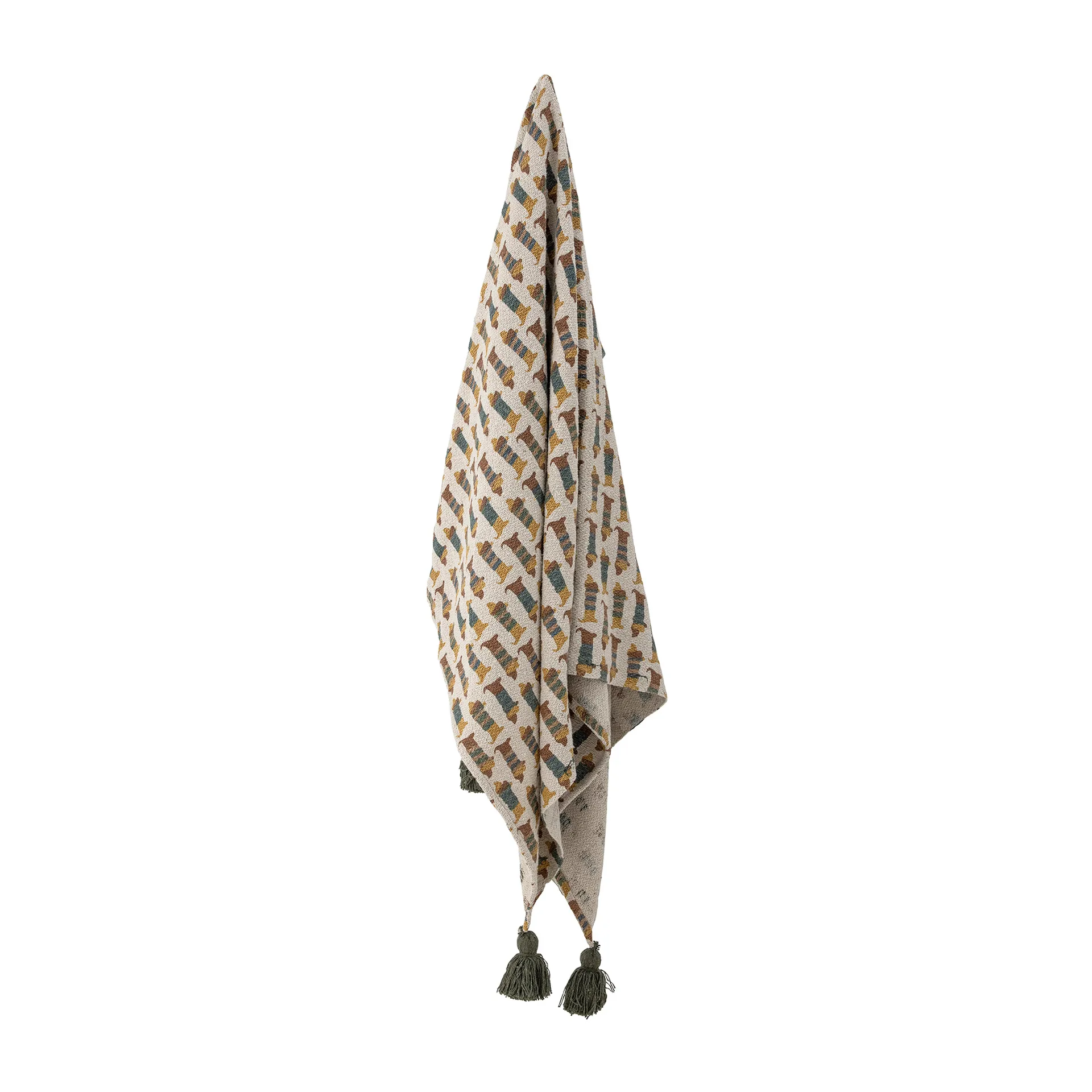 Plaid Charlie 130x160 cm, Marron Bloomingville