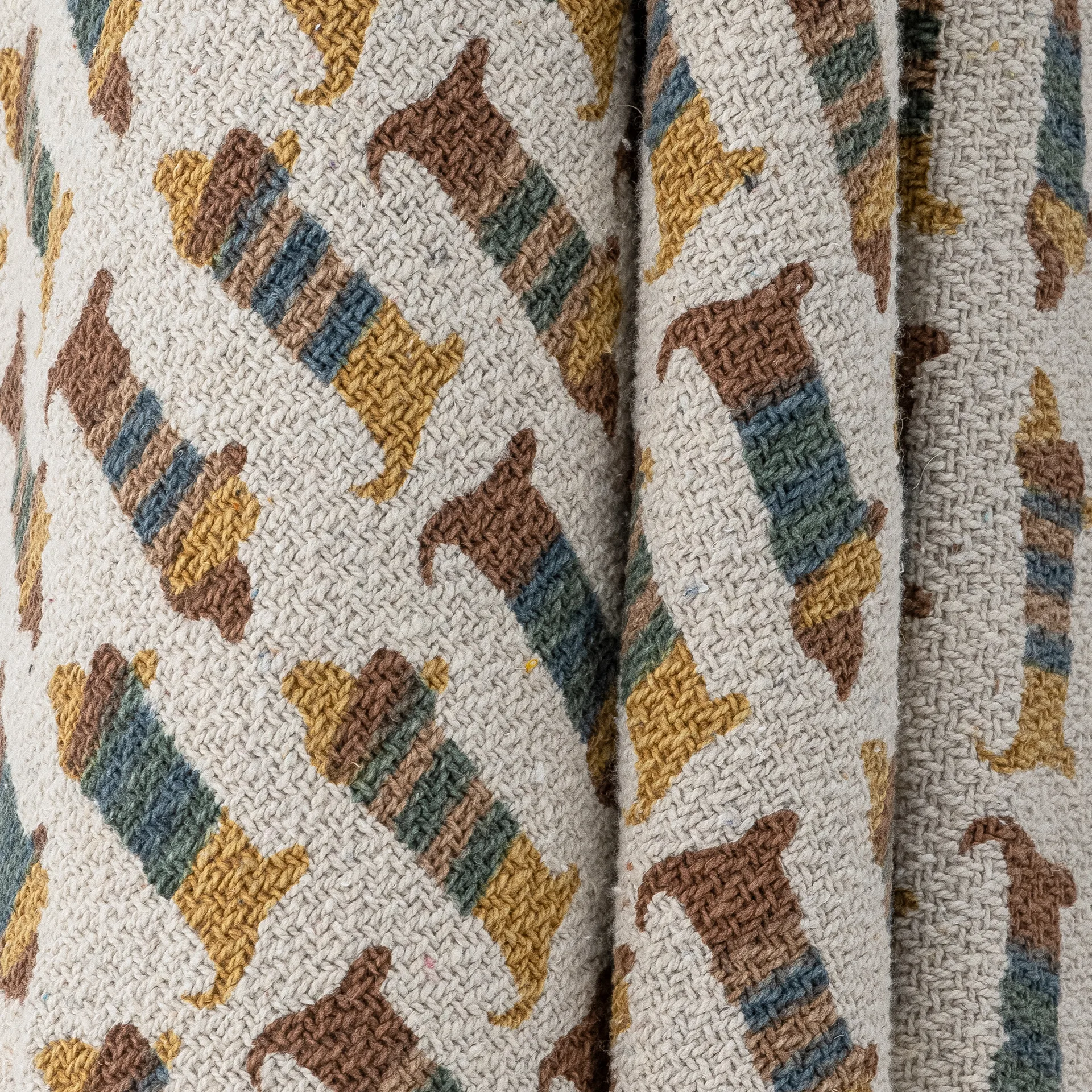 Plaid Charlie 130x160 cm, Marron Bloomingville