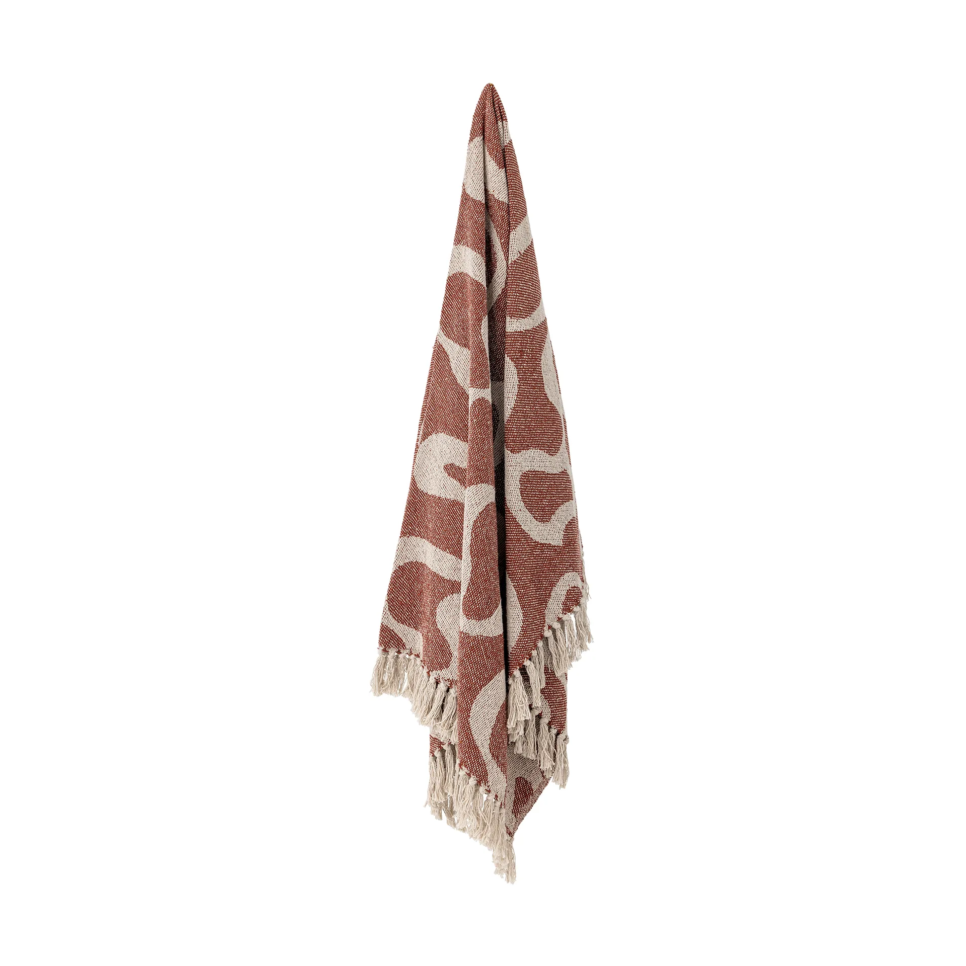 Plaid en coton Salobre 160x130 cm, Marron Bloomingville
