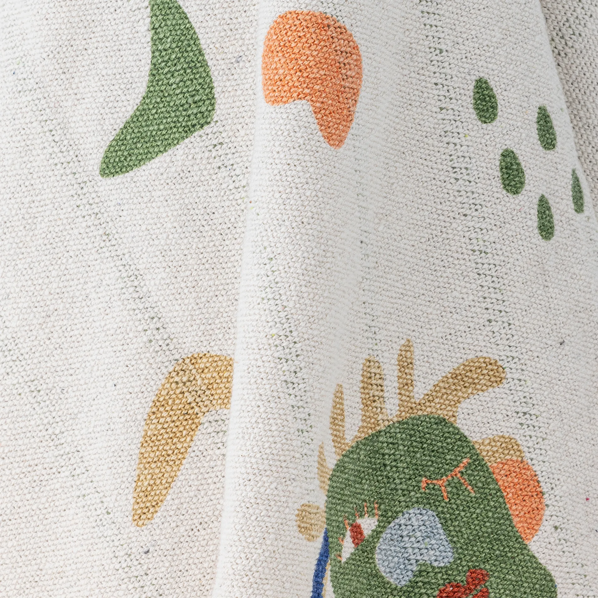 Plaid en coton Sylvie 160x130 cm, Naturel Bloomingville