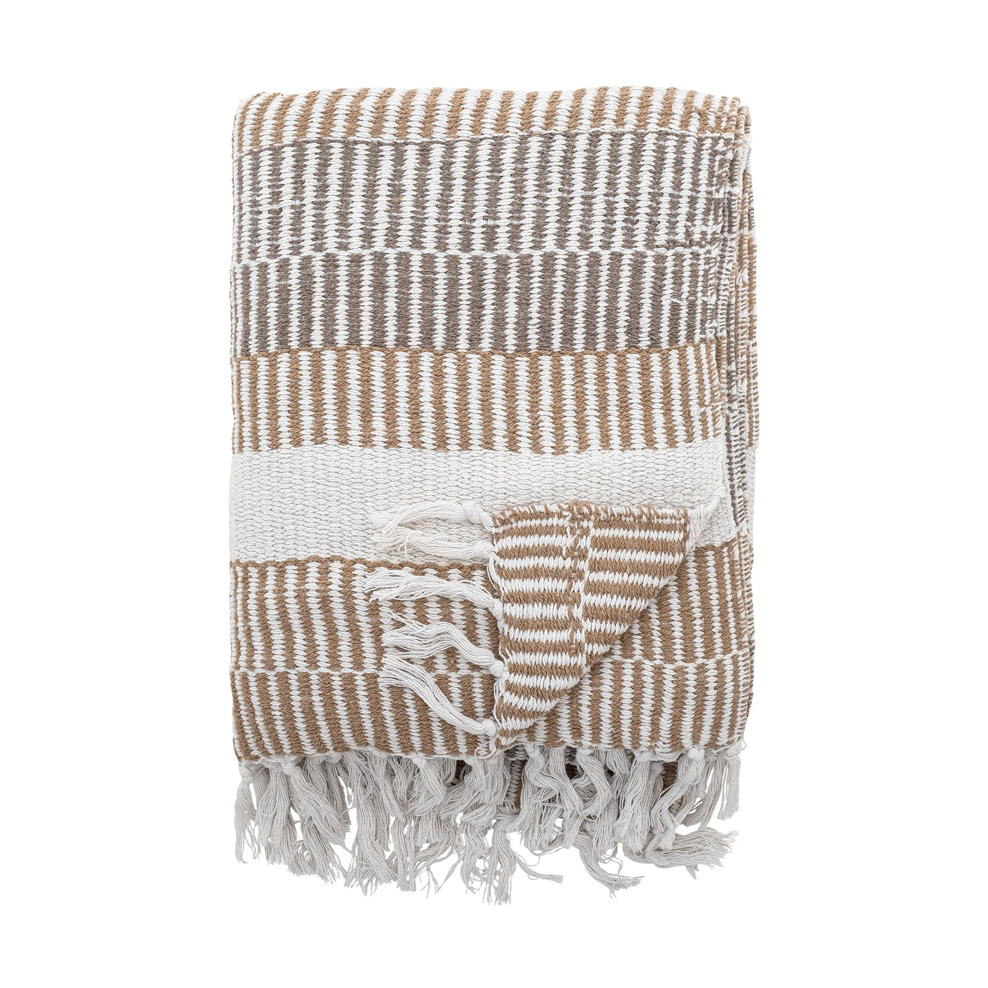Plaid Isnel 130x160 cm, Nature Bloomingville