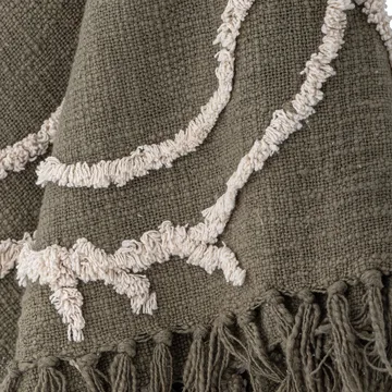 Plaid Mirfield 125x150 cm - Green - Bloomingville