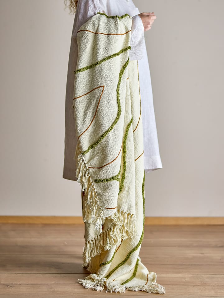 Plaid Osasio 130x150 cm, Vert Bloomingville
