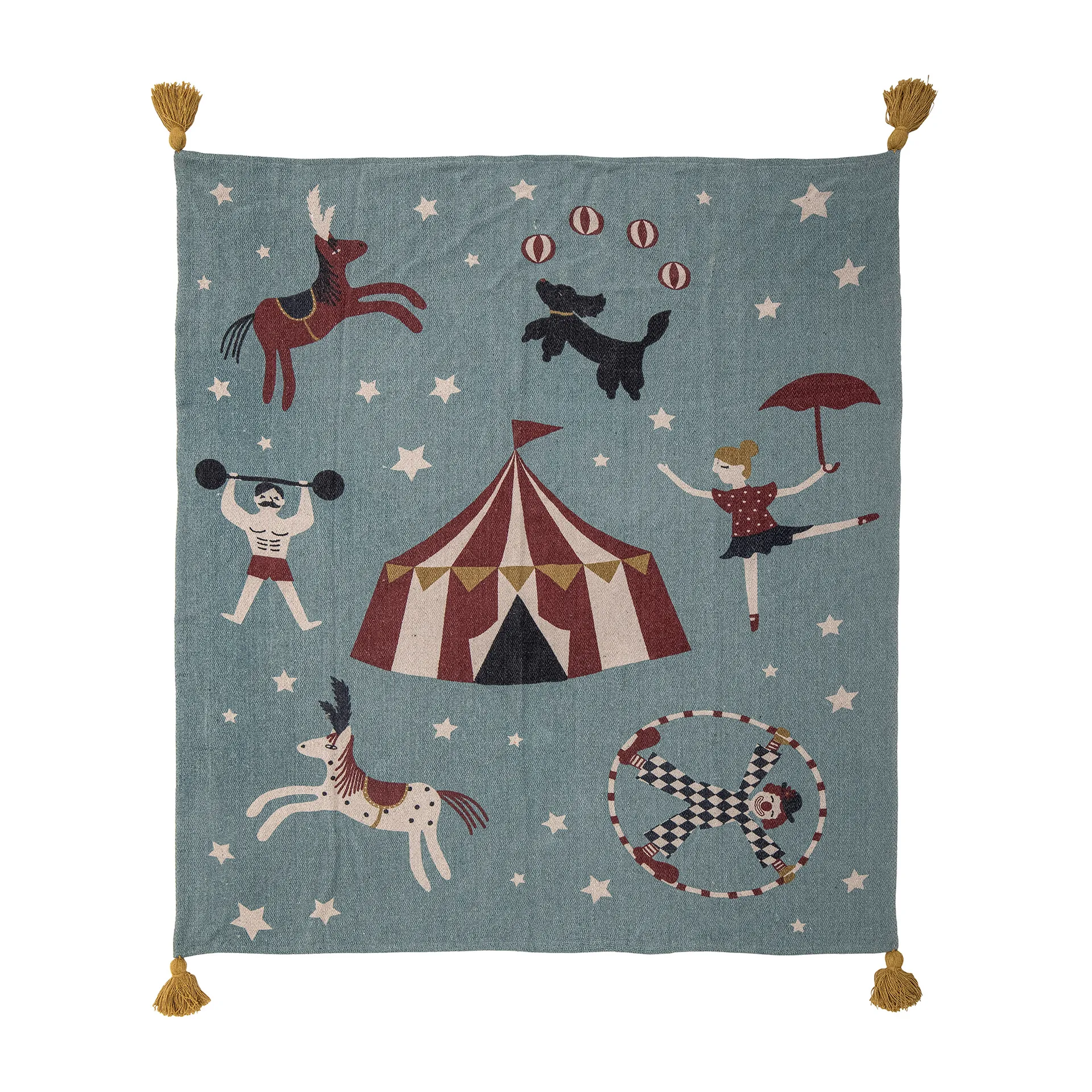 Plaid Prana 130x160 cm, Cirque Bloomingville