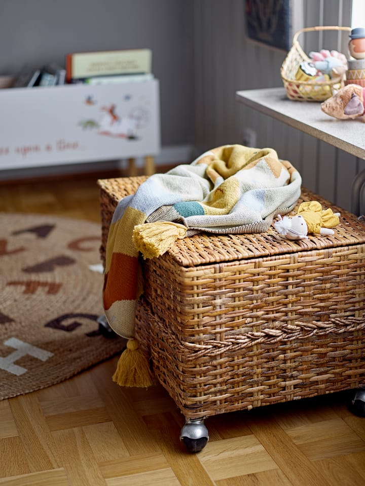 Plaid Vigge 80x100 cm, Jaune Bloomingville