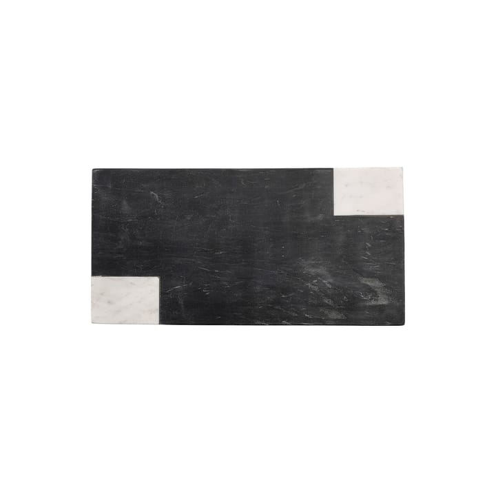 Planche à découper Elvia marbre 23x45,5 cm - Noir - Bloomingville
