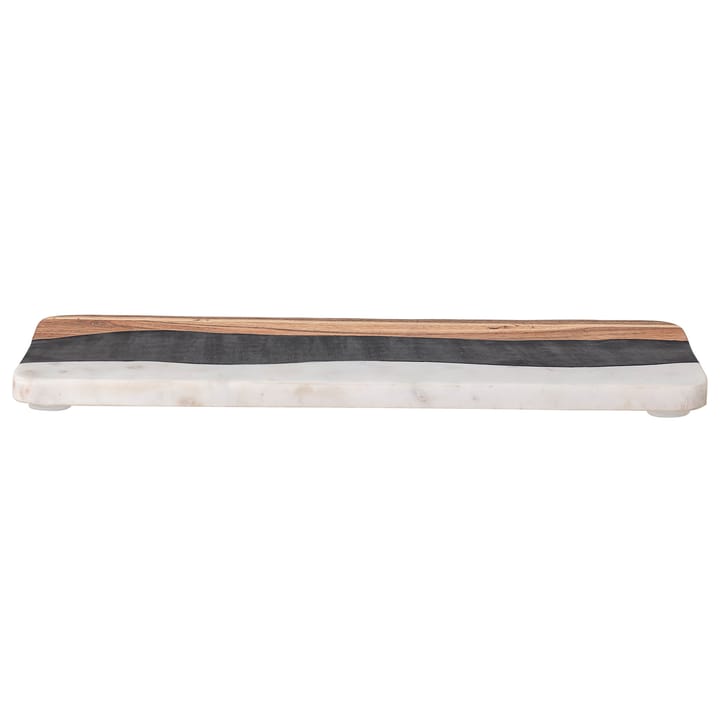 Planche à découper Marbre-résine-acacia Bloomingville - 18x39,5 cm - Bloomingville