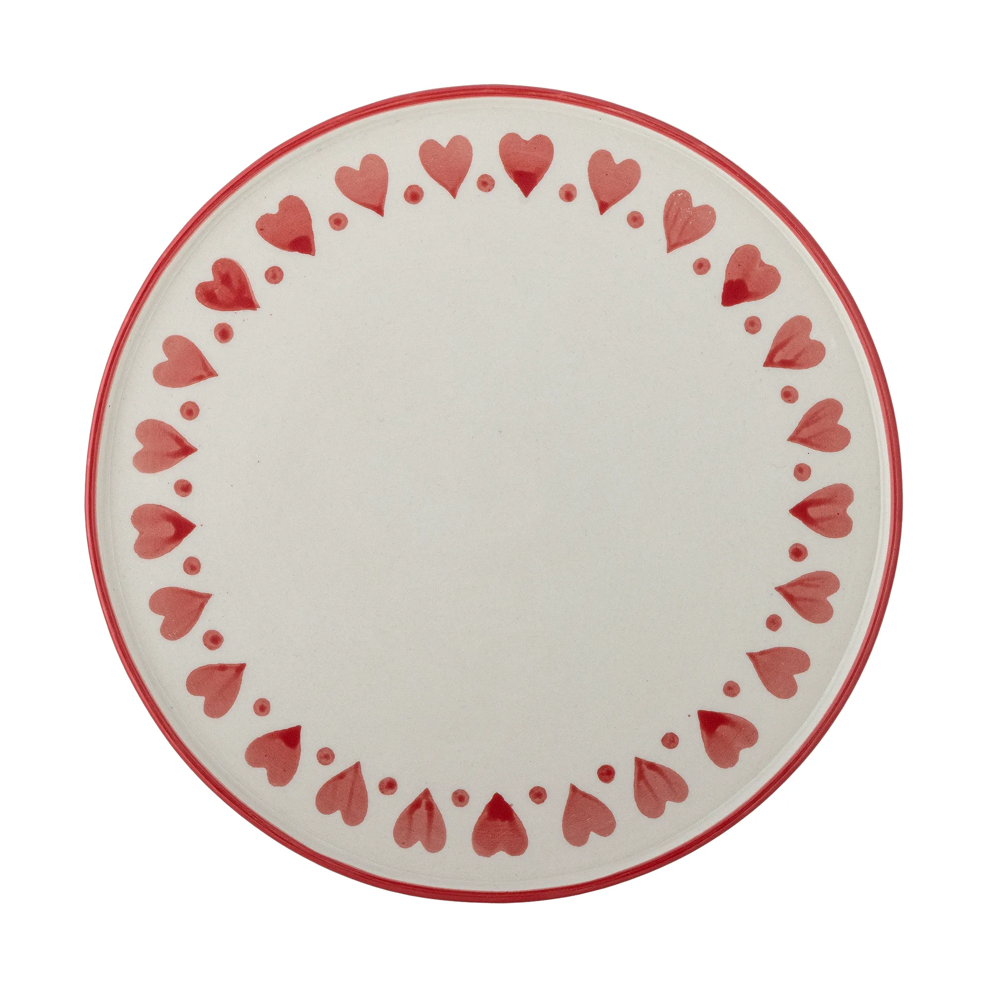 Plat à gâteau Jolly Ø20 cm, Rouge Bloomingville