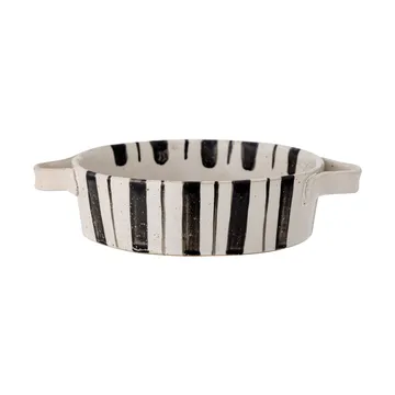 Plat de cuisson Marita 21 cm - Noir et blanc - Bloomingville