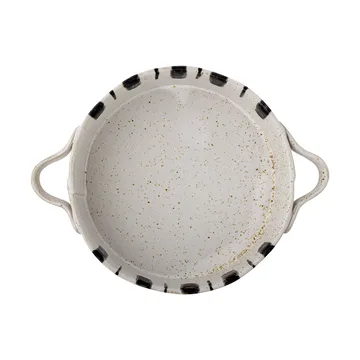 Plat de cuisson Marita 21 cm - Noir et blanc - Bloomingville