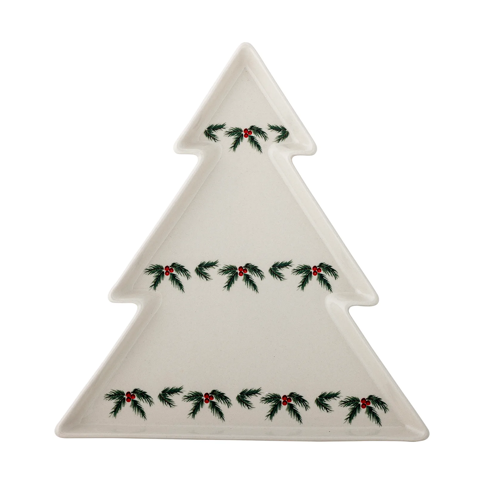 Plat de service Berry, Blanc Bloomingville