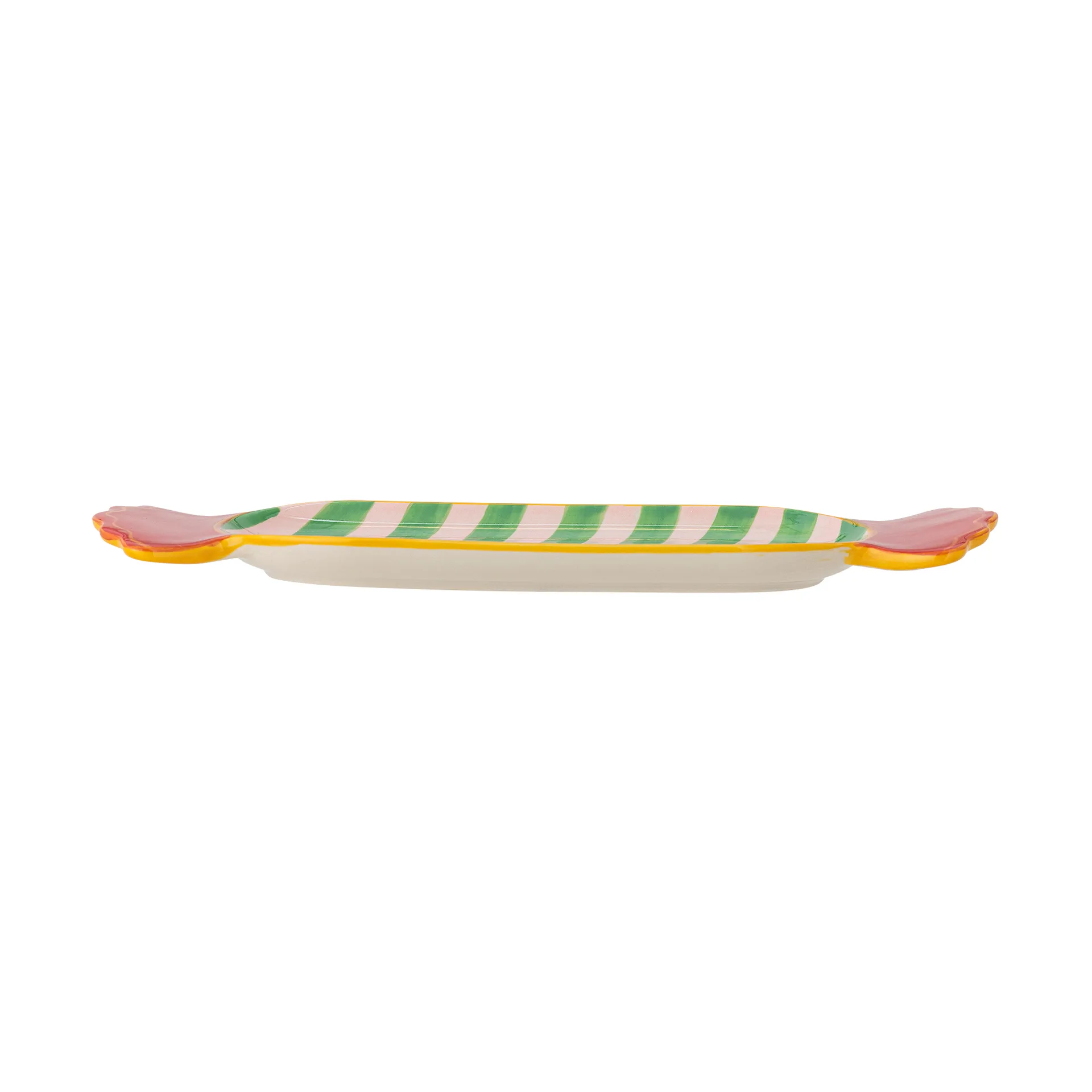 Plat de service Caramella 10,5x28 cm, Vert Bloomingville