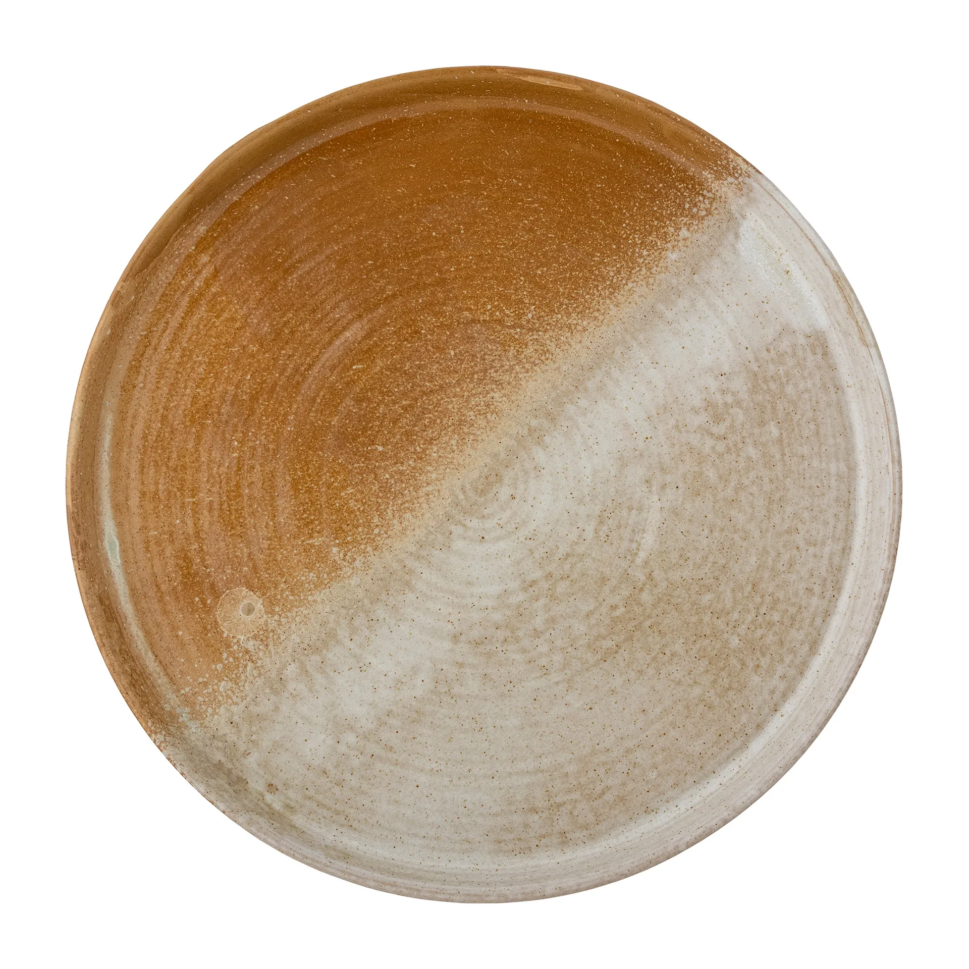 Plat de service Dahlia Ø32,5 cm, Marron Bloomingville