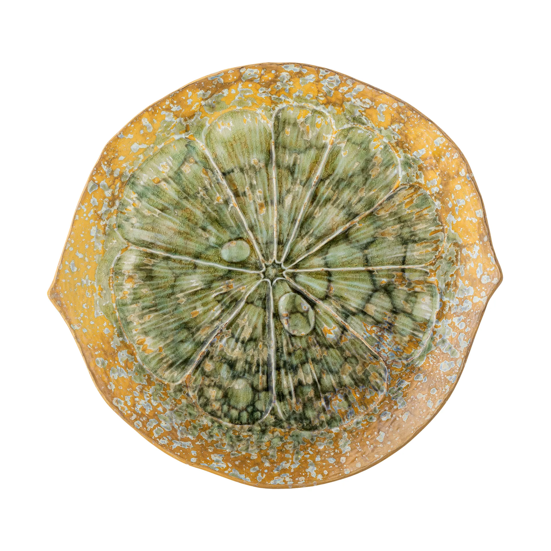 Plat de service Milani Ø30 cm, Vert Bloomingville