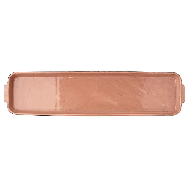 Plat de service Sienna, Orange-noir Bloomingville