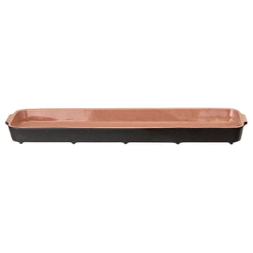 Plat de service Sienna - Orange-noir - Bloomingville